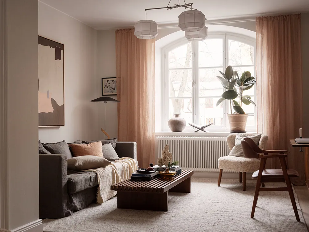 Приємний нейтральний інтер'єр у Швеції з теплими деталями (84 кв. м) - Gallery image 4