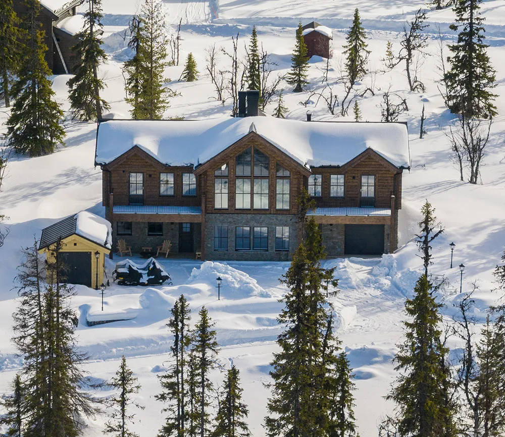 Elegant Design of Cozy Mountain Chalet in Sweden - Gallery image 18