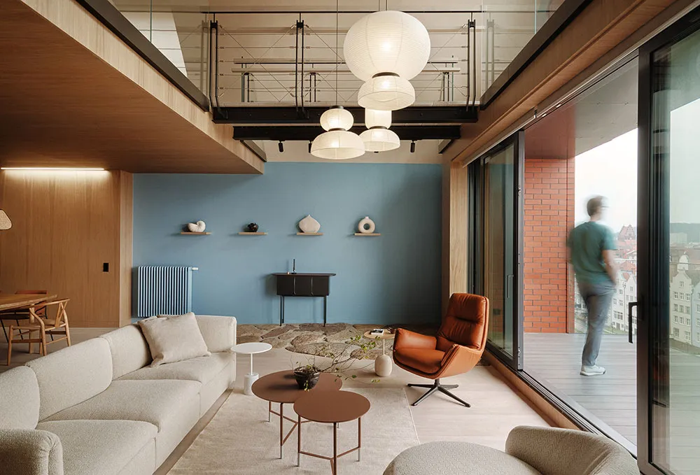 Тёплый современный дизайн с видом на 1000 лет истории: квартира в Гданьске - Gallery image 6