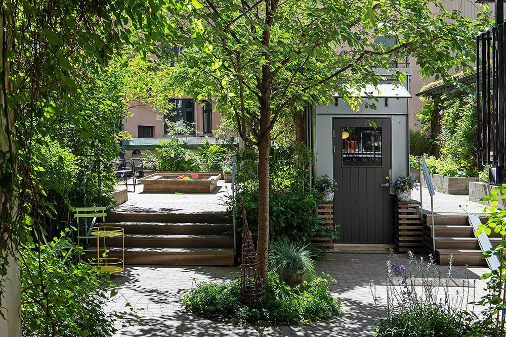 Jasna kwatera w Gotenborgu z odświeżającymi akcentami w paletie kolorów - Gallery image 32