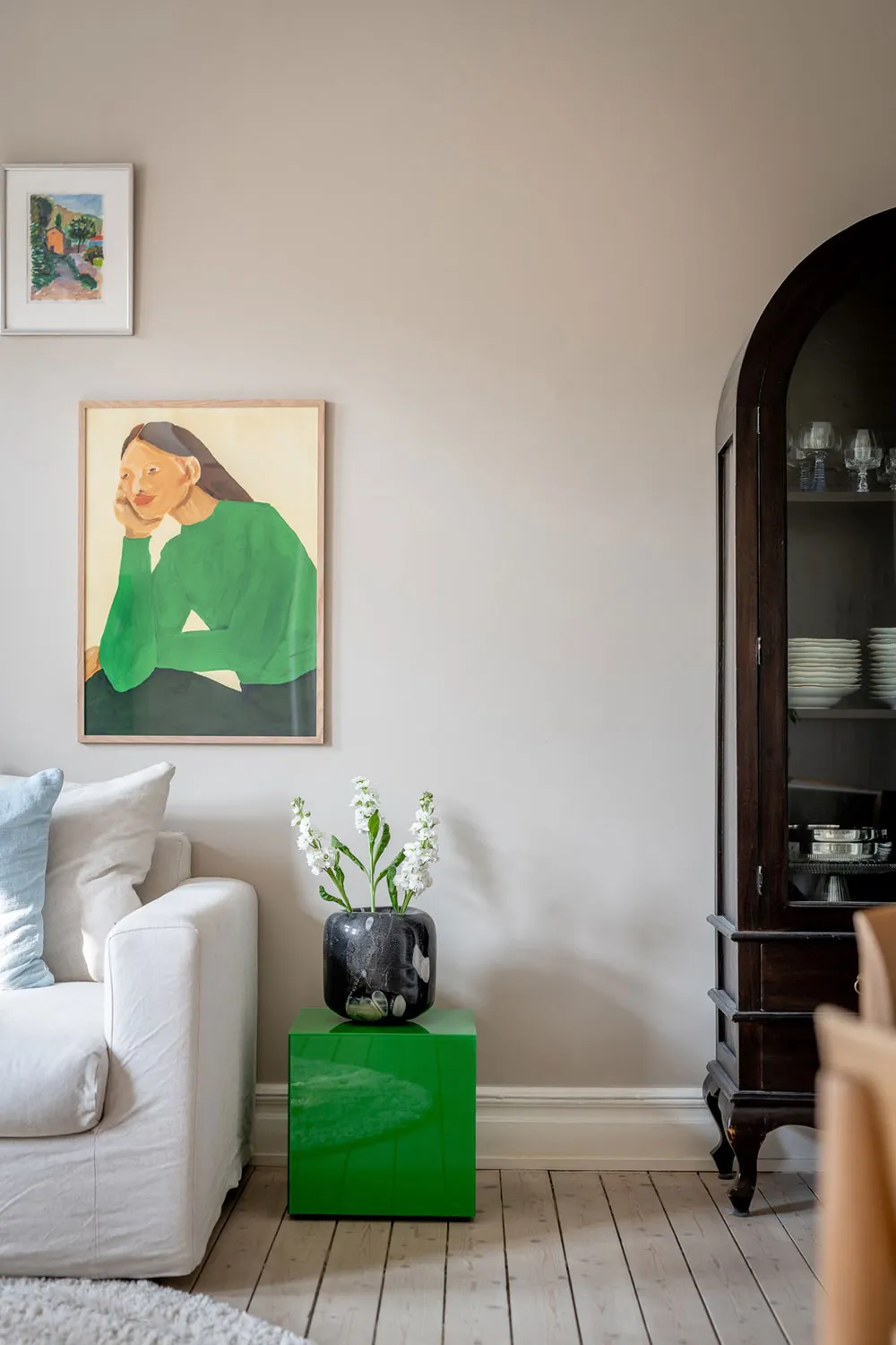 Appartement cosy dans des tons sableux à Stockholm - Gallery image 16