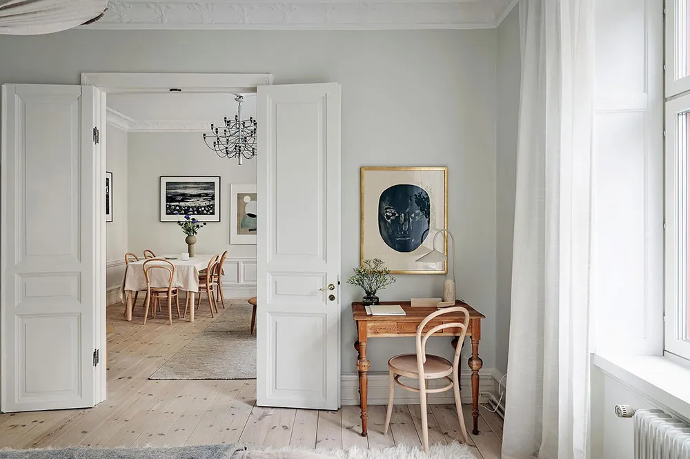 Jasna kwatera w Gotenborgu z odświeżającymi akcentami w paletie kolorów - Gallery image 14