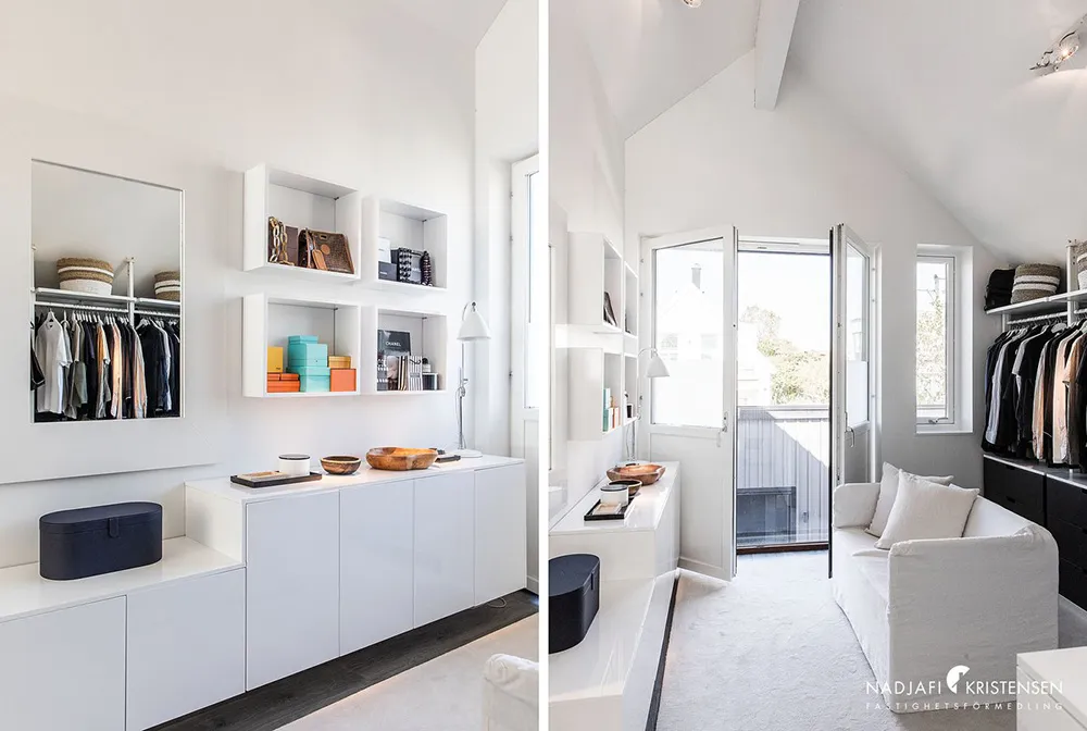 Casa escandinava moderna en la costa del mar - Gallery image 23