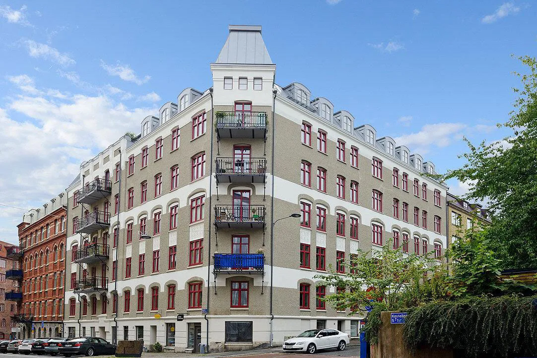 Jasna kwatera w Gotenborgu z odświeżającymi akcentami w paletie kolorów - Gallery image 31