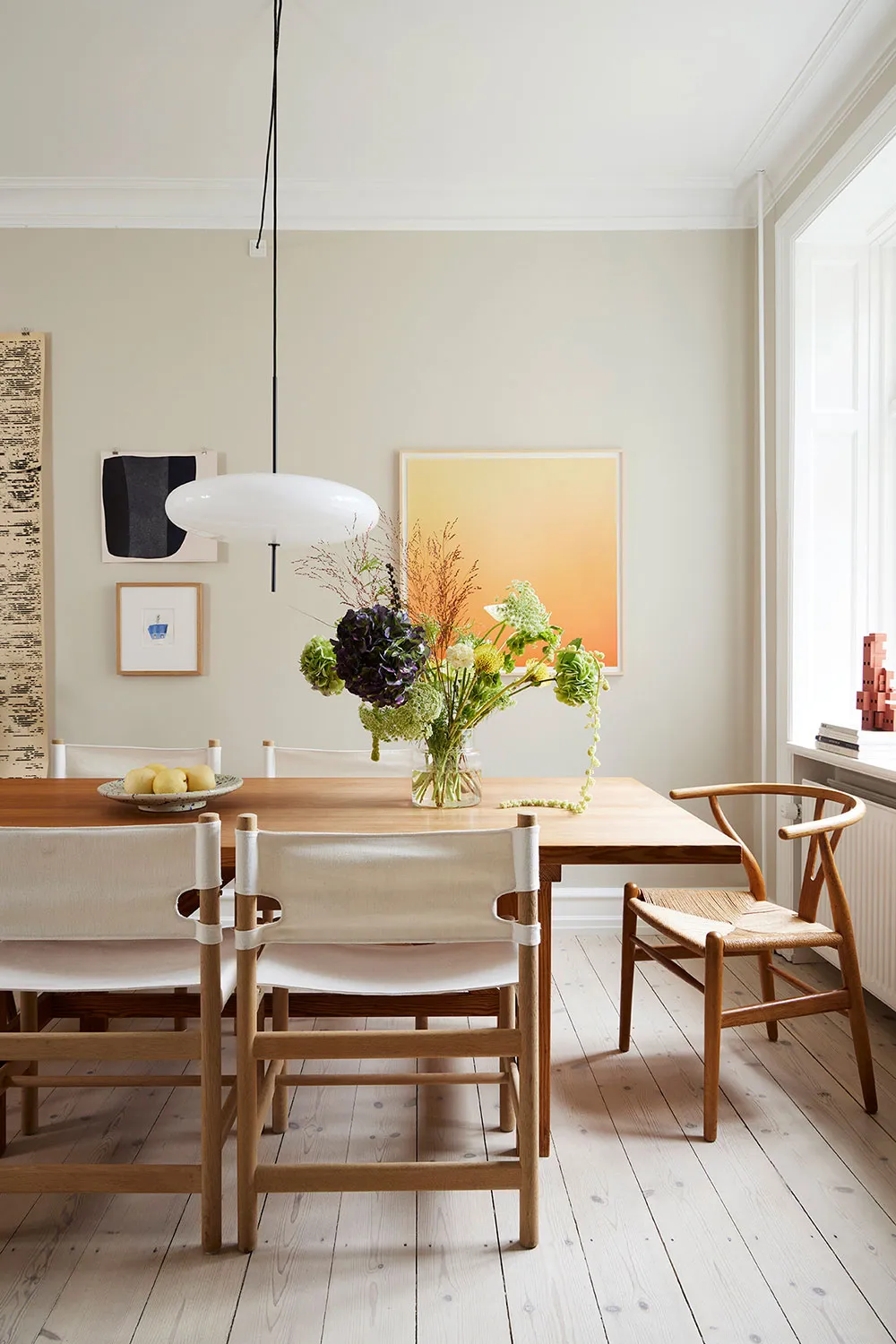 Beautiful Summer Tones in Interior Design of Copenhagen Designer's Apartment - Gallery image 1