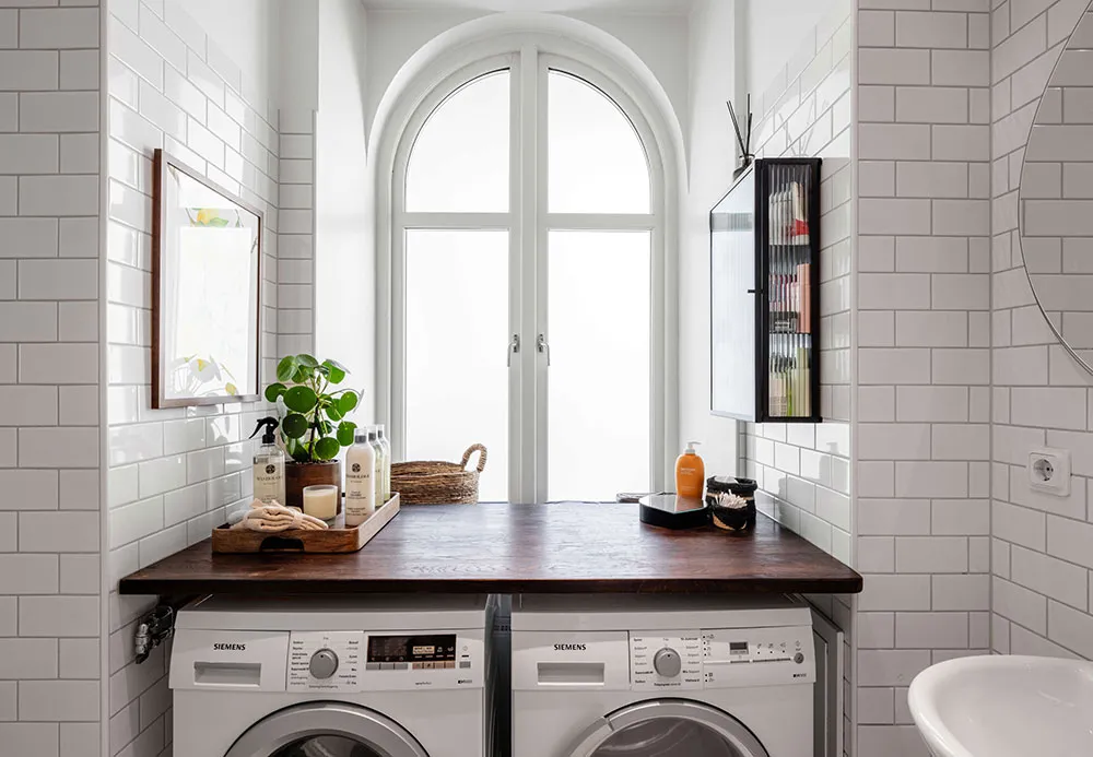 Квартира со спальней за стеклом в доме 19 века в Гетеборге (58 кв. м) - Gallery image 20