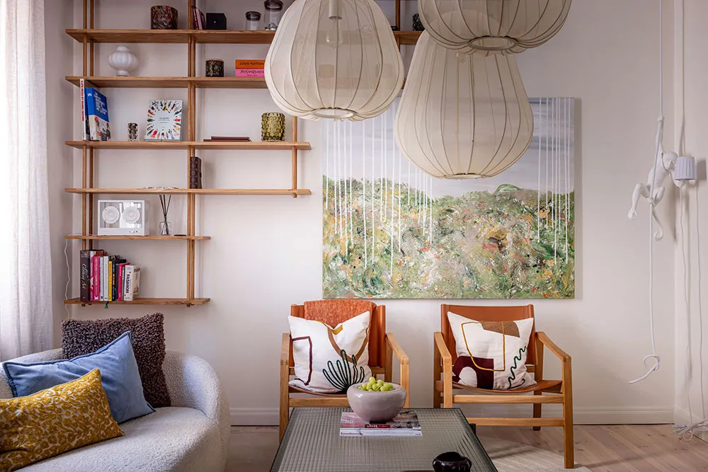 Квартира со спальней за стеклом в доме 19 века в Гетеборге (58 кв. м) - Gallery image 5