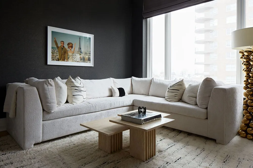 Elegancki wnętrze w kremowych i mlecznych odcieniach w Nowym Jorku - Gallery image 9