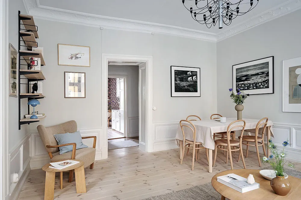 Jasna kwatera w Gotenborgu z odświeżającymi akcentami w paletie kolorów - Gallery image 10