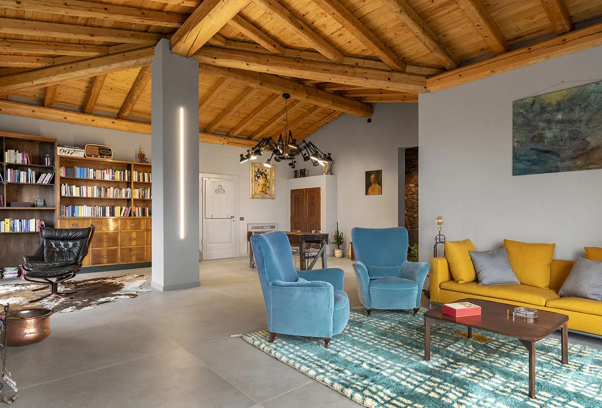 Historic Architecture, Bold Design and Nature: House in Italy - Gallery image 11