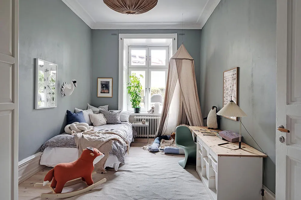 Jasna kwatera w Gotenborgu z odświeżającymi akcentami w paletie kolorów - Gallery image 18