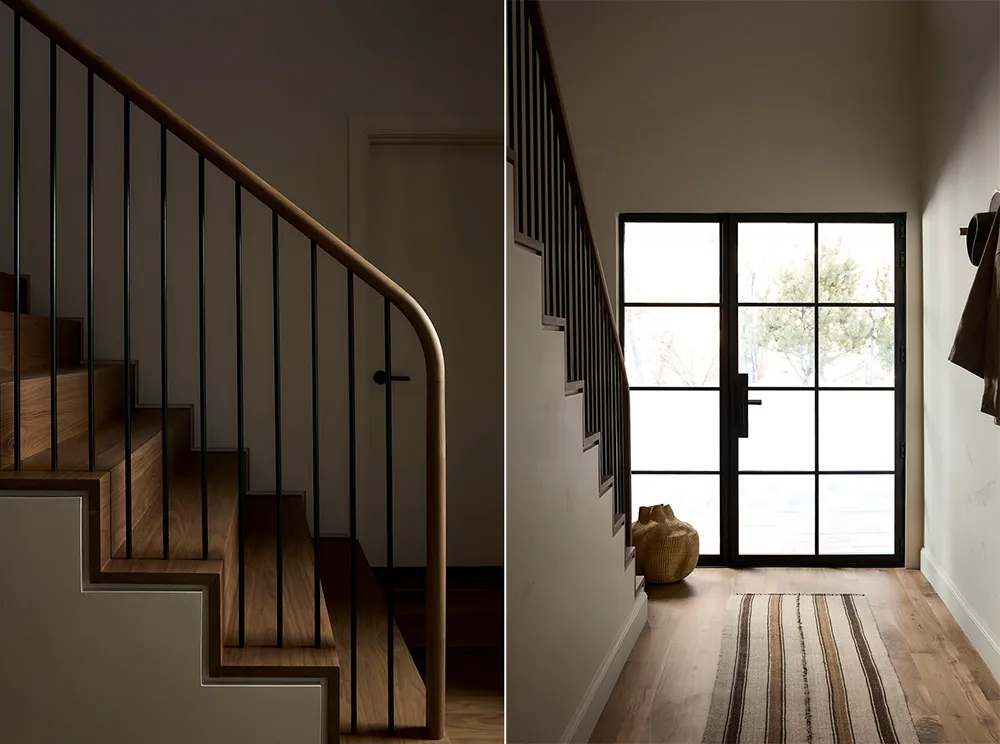 Przyciemnione wnętrza górskiego domu w stanie Juta - Gallery image 14