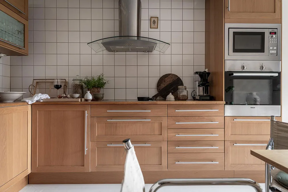 Szwedzki mieszkanie z ciekawym wnętrzem (100 m²) - Gallery image 21