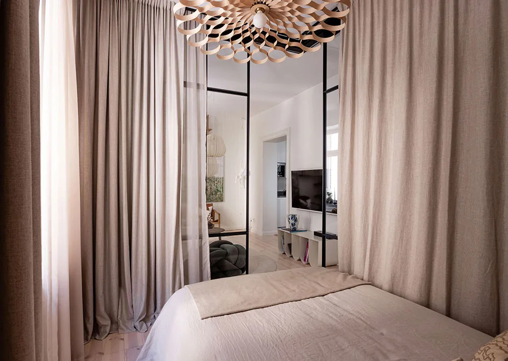 Квартира со спальней за стеклом в доме 19 века в Гетеборге (58 кв. м) - Gallery image 11