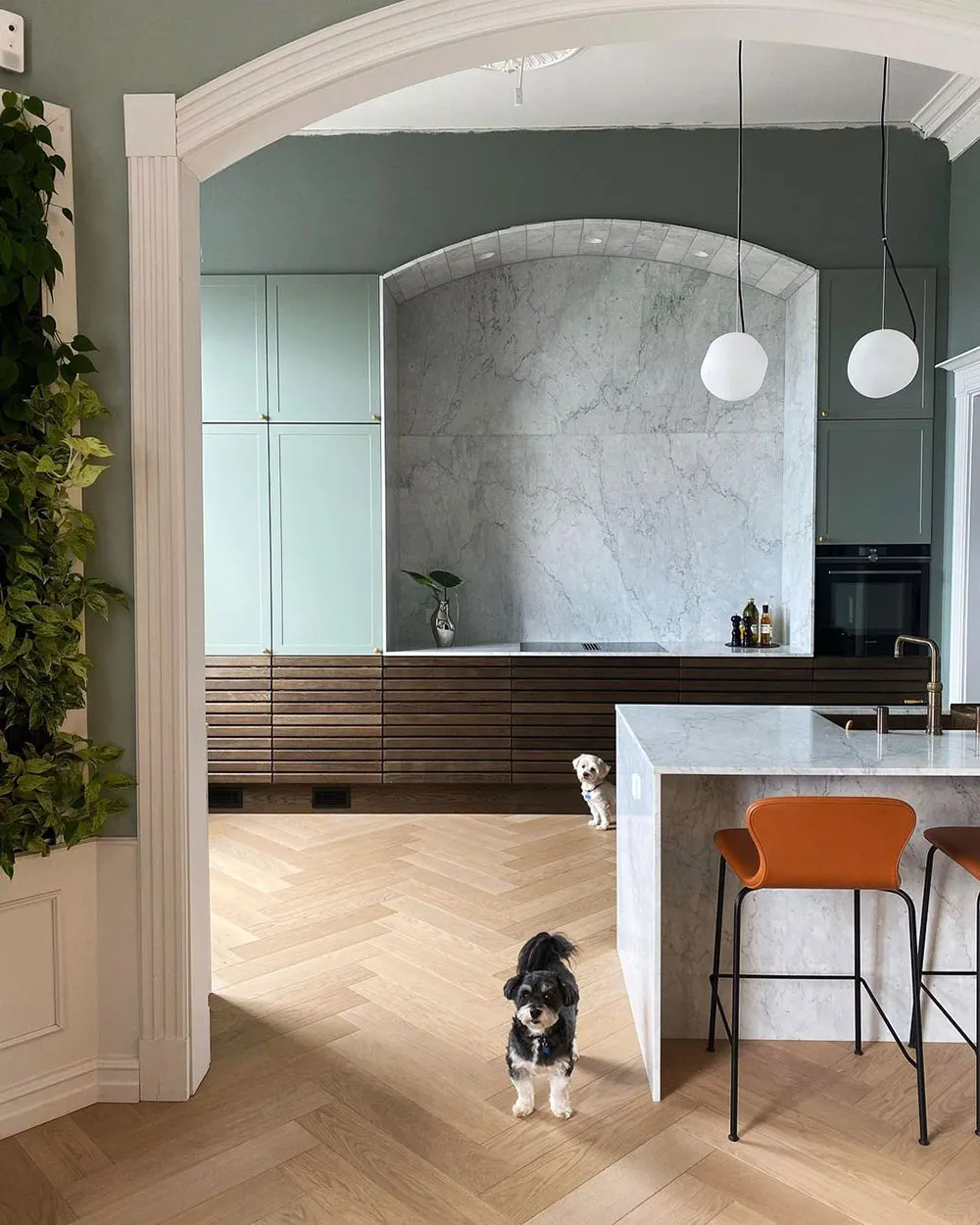 Красиві інтер'єри розкішної історичної вілли в Данії - Gallery image 5