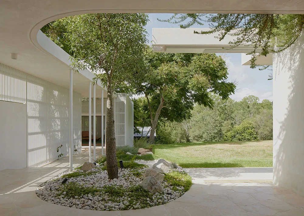 Moderne Architektur in Einklang mit Natur und warme Innenausstattungen im Haus in Australien - 17