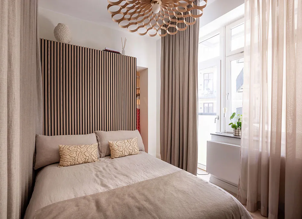 Квартира со спальней за стеклом в доме 19 века в Гетеборге (58 кв. м) - Gallery image 8