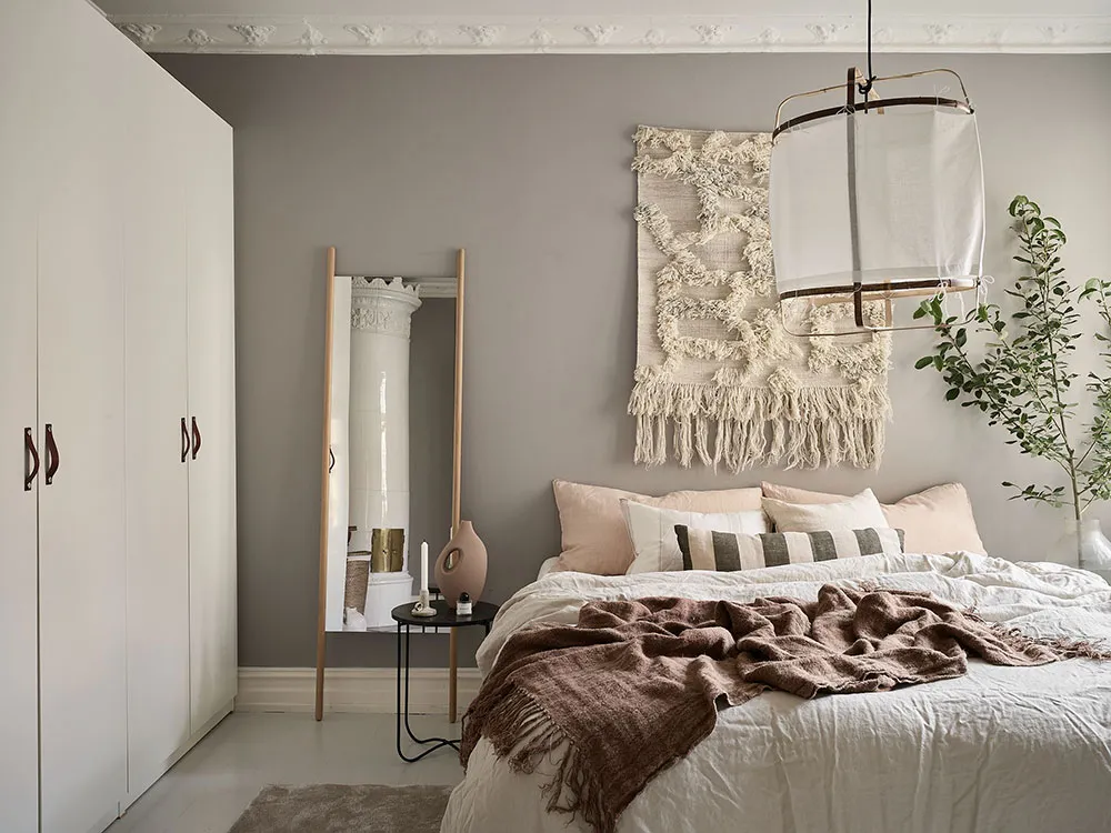 Appartement blanc dans un ancien bâtiment en bois à Gétебourg (87 m²) - Gallery image 11