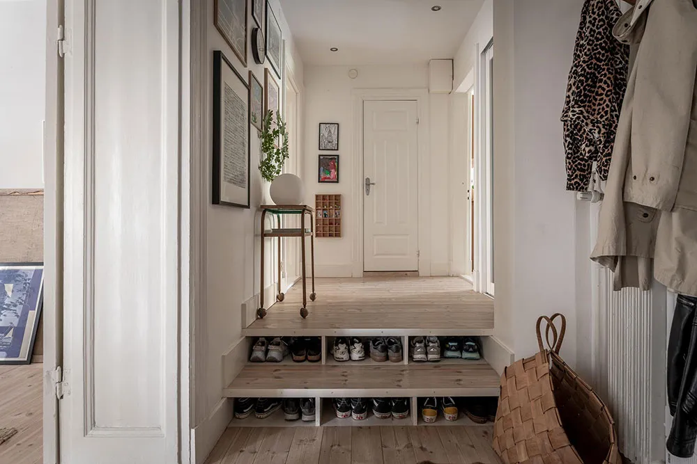 Szwedzki mieszkanie z ciekawym wnętrzem (100 m²) - Gallery image 13