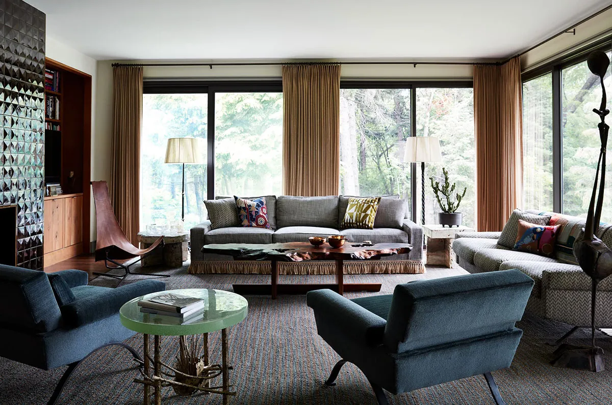 Diseño inusual de casa junto al lago en Estados Unidos - Gallery image 6