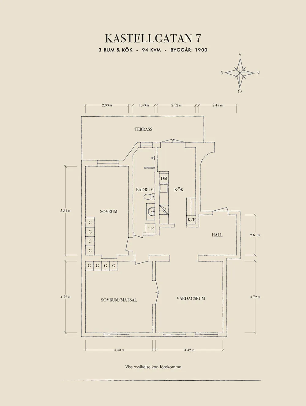 Jasna kwatera w Gotenborgu z odświeżającymi akcentami w paletie kolorów - Gallery image 33