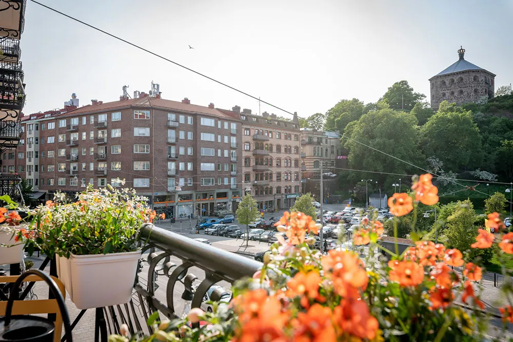 Appartement cosy dans des tons sableux à Stockholm - Gallery image 5