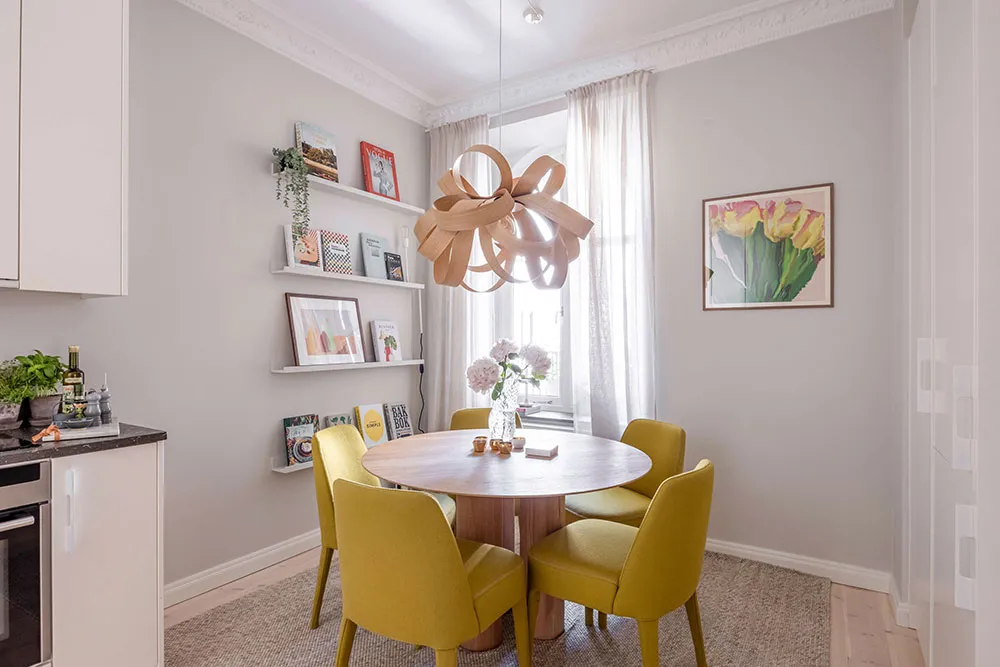 Квартира со спальней за стеклом в доме 19 века в Гетеборге (58 кв. м) - Gallery image 14