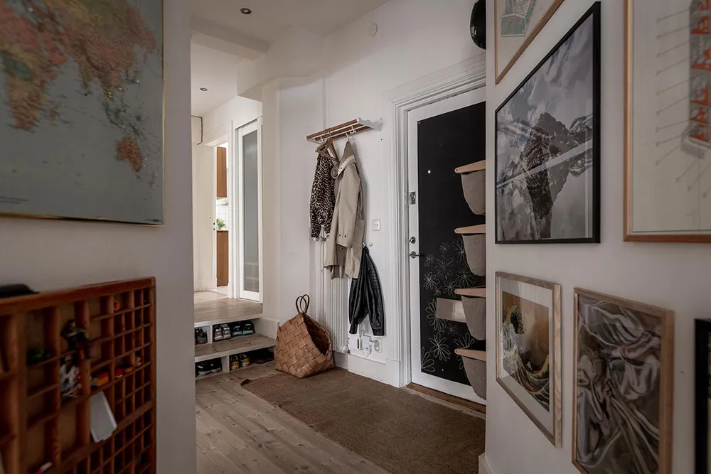 Szwedzki mieszkanie z ciekawym wnętrzem (100 m²) - Gallery image 25