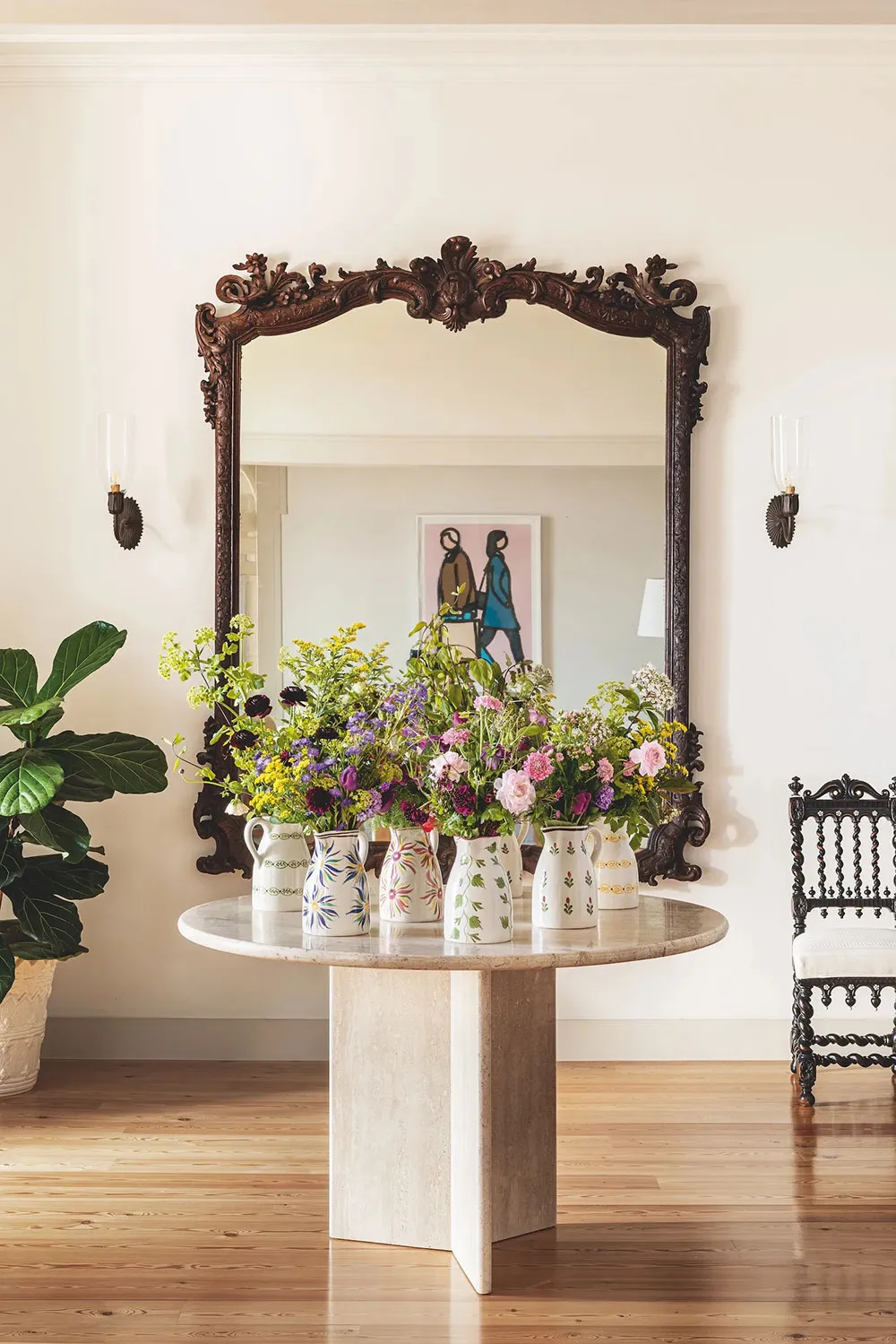 リスボンにある100年前に建てられたデザイナーの家。地元の職人たちによって作られたユニークな装飾が施されている。 - Gallery image 6