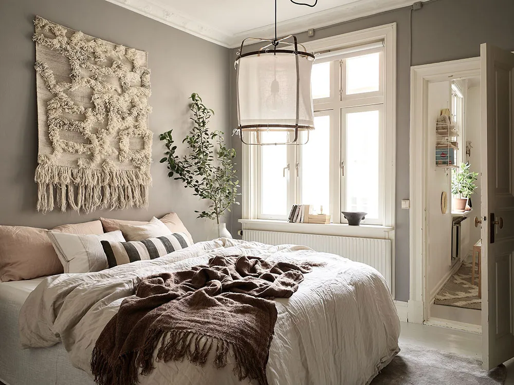 Appartement blanc dans un ancien bâtiment en bois à Gétебourg (87 m²) - Gallery image 10