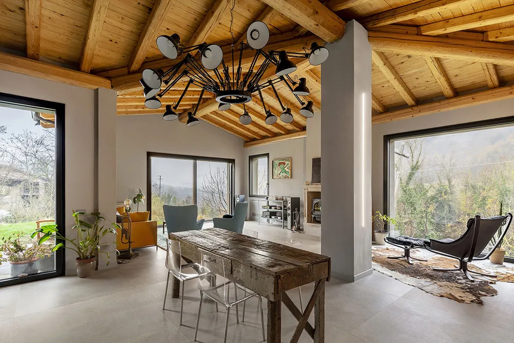 Historic Architecture, Bold Design and Nature: House in Italy - Gallery image 12