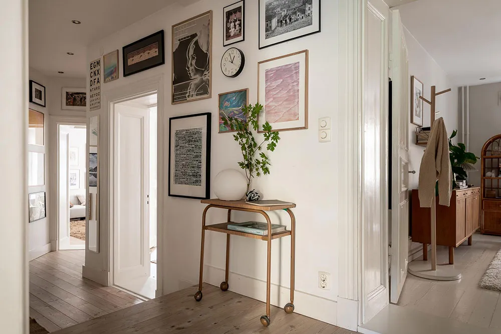 Szwedzki mieszkanie z ciekawym wnętrzem (100 m²) - Gallery image 12