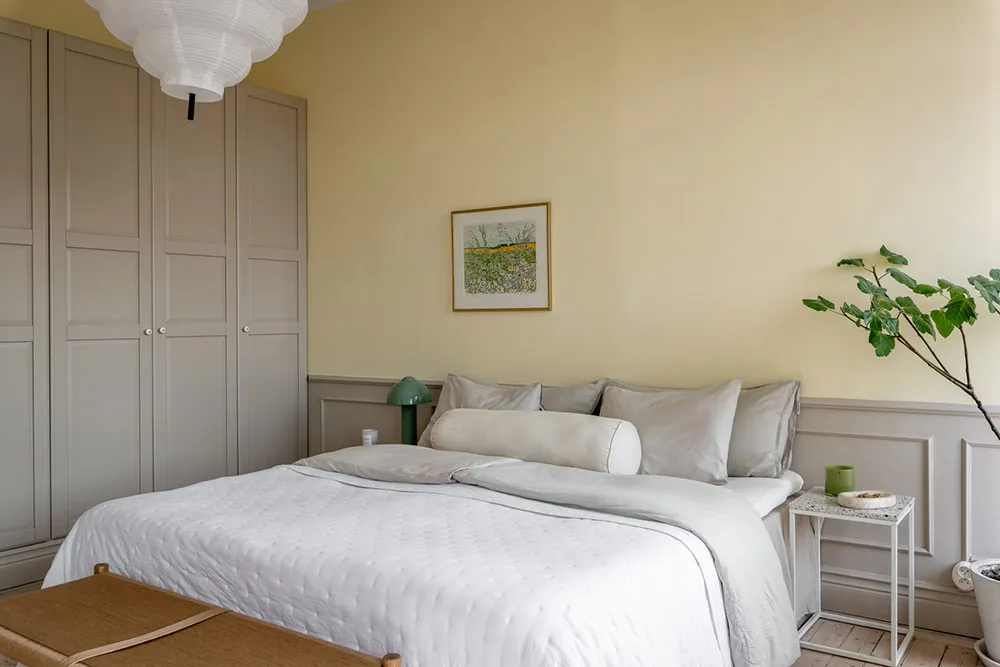 Appartement cosy dans des tons sableux à Stockholm - Gallery image 7