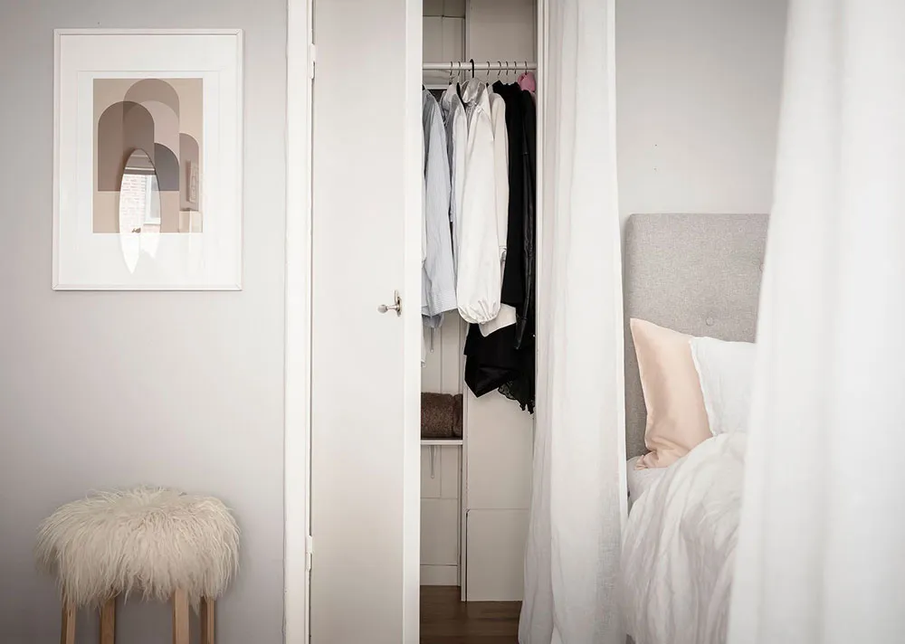 Budgetfreundlicher, aber angenehmer Interior einer kleinen Wohnung in Schweden (36 qm) - Gallery image 25