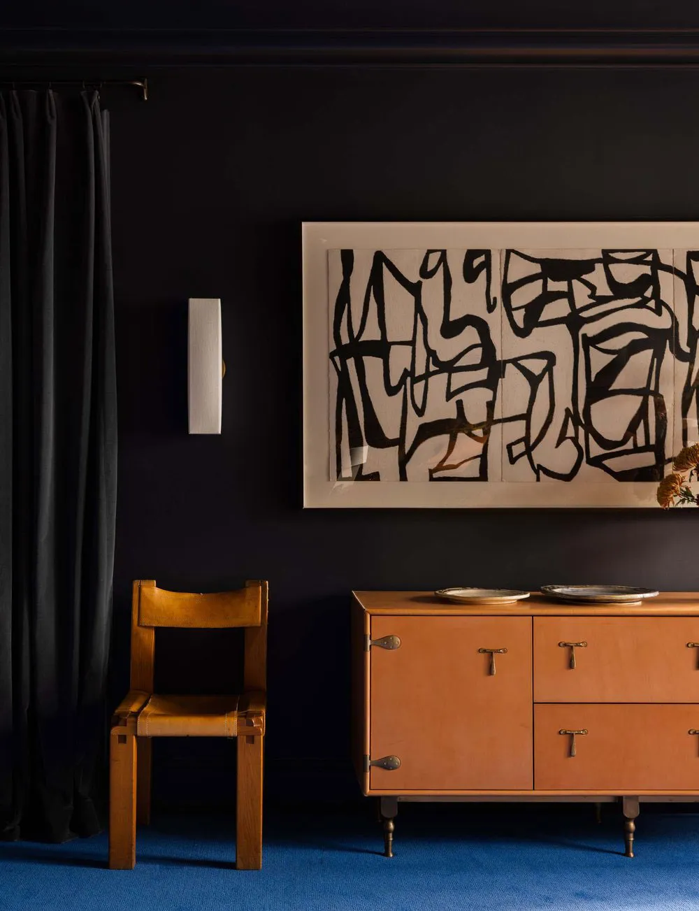 Diseño ecléctico y dormitorio en negro: casa inusual en San Francisco - Gallery image 13