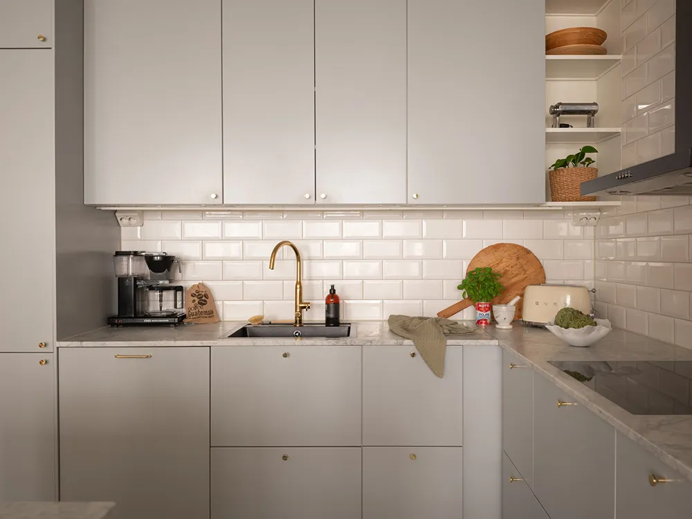 Loft suédois ensoleillé aux murs sableux (62 m²) - Gallery image 13