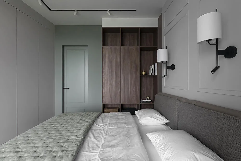 Diseños de interiores elegantes y sobrios en apartamento moderno en Kiev (76 m²) - Gallery image 12