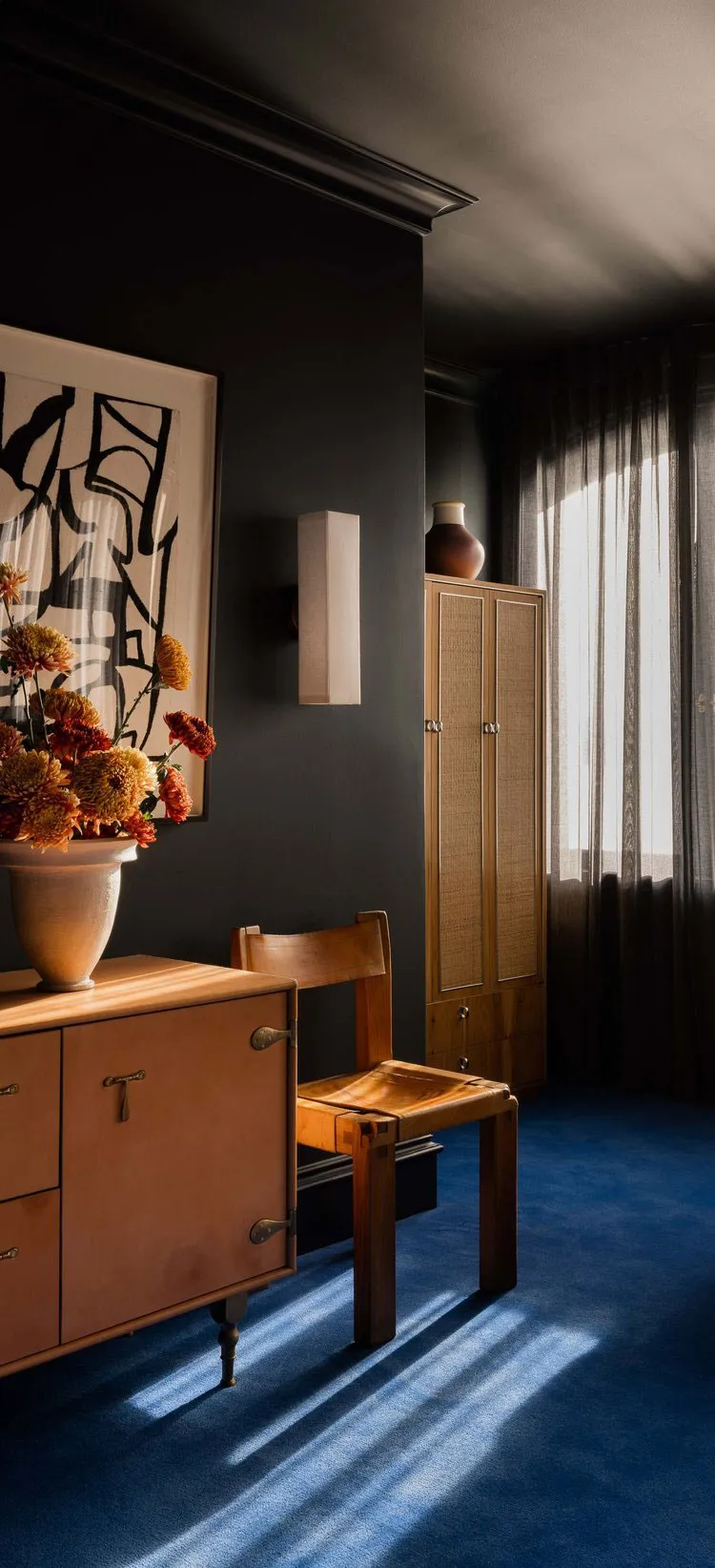 Diseño ecléctico y dormitorio en negro: casa inusual en San Francisco - Gallery image 14