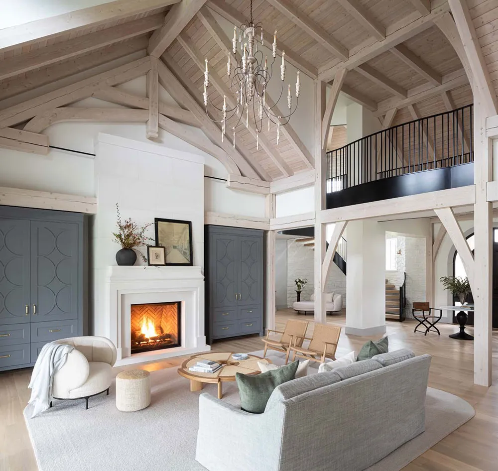 Notes de design français dans les intérieurs d'une villa au Canada - Gallery image 2