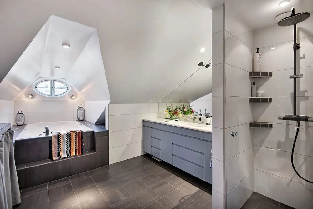 Efectuosa apartamento con copelación y ático en Estocolmo - Gallery image 11