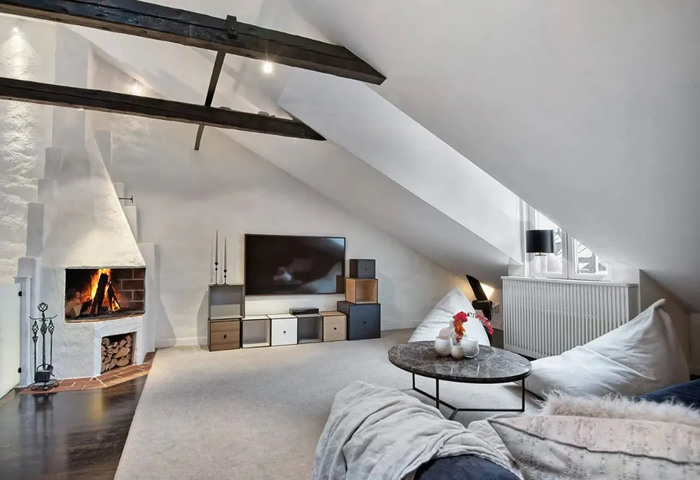 Efectuosa apartamento con copelación y ático en Estocolmo - Gallery image 12