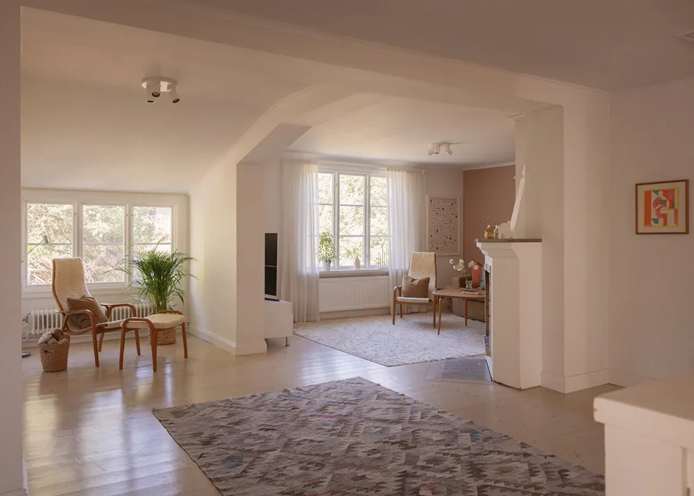 Piękny żółty domek z słończnymi wnętrzami w Szwecji - Gallery image 20