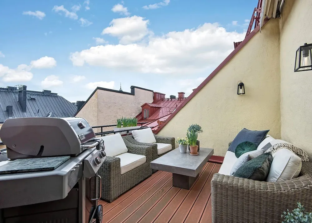 Efectuosa apartamento con copelación y ático en Estocolmo - Gallery image 10