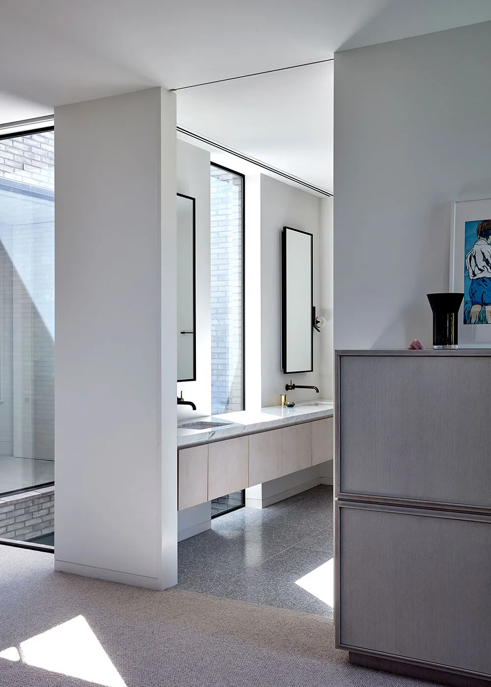 Alt Victorians Haus in Melbourne mit hellem modernem Anbau - Gallery image 17