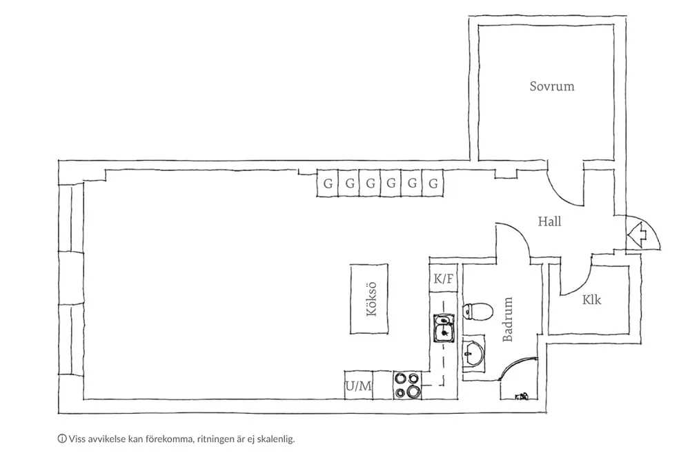 Loft suédois ensoleillé aux murs sableux (62 m²) - Gallery image 22