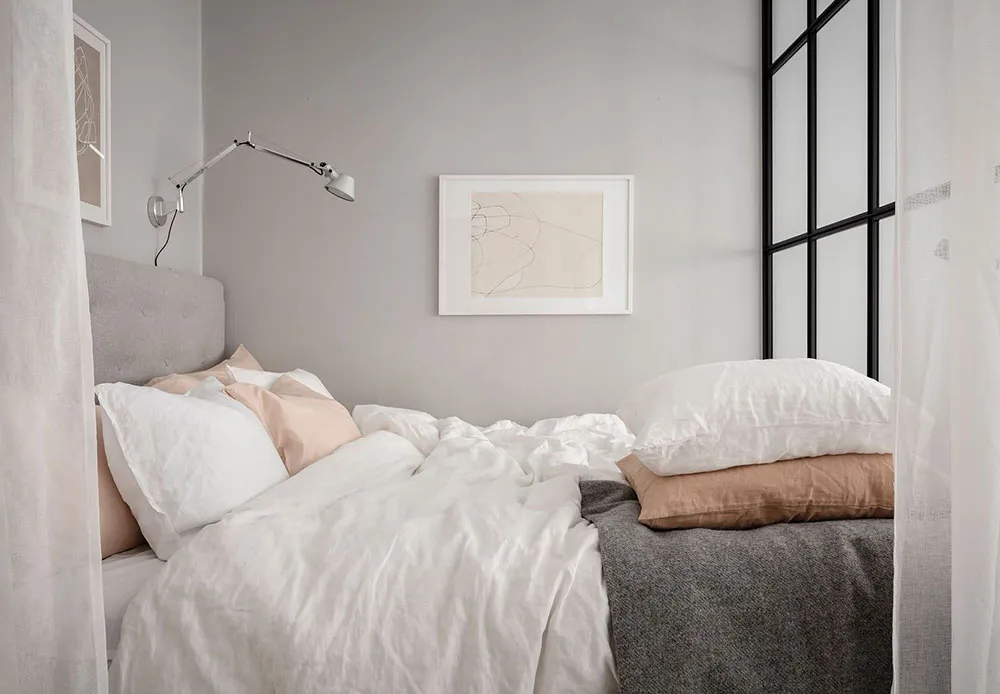 Budgetfreundlicher, aber angenehmer Interior einer kleinen Wohnung in Schweden (36 qm) - Gallery image 24