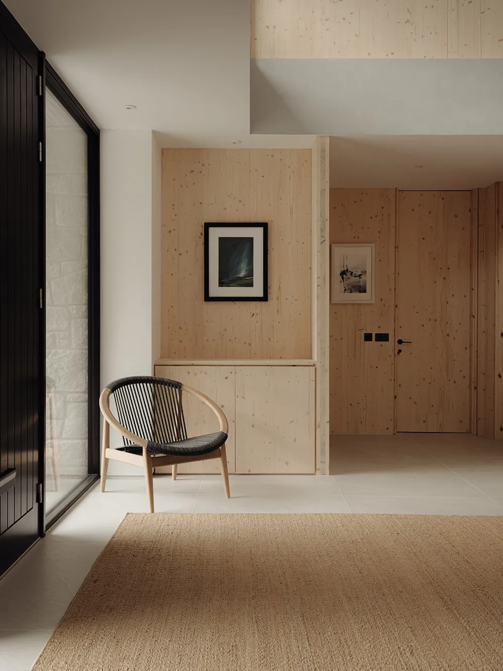 Calor de madera natural y diseño minimalista: casa moderna en Escocia - Gallery image 8