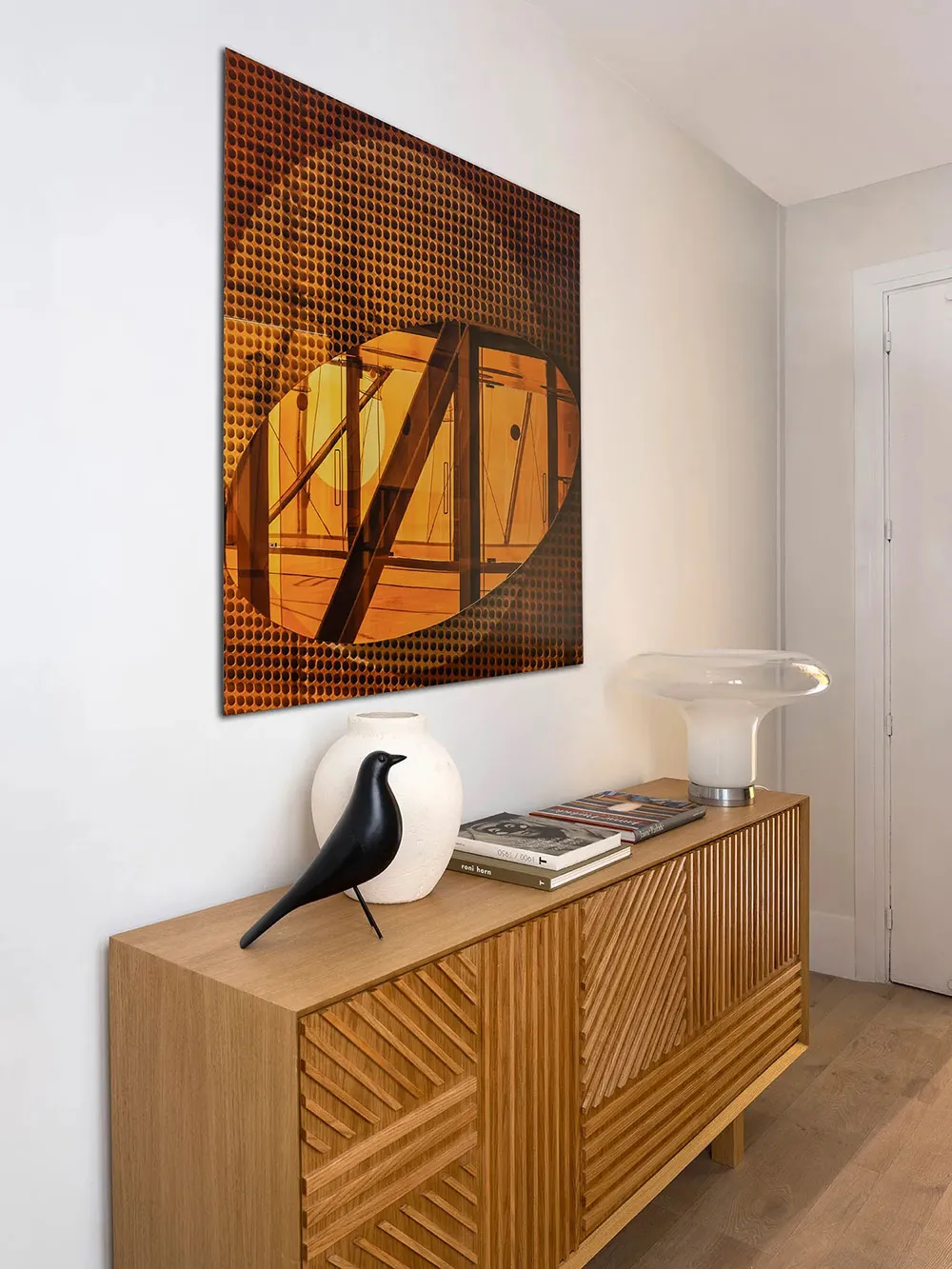 Interior luminoso y acogedor en Madrid, donde lo moderno se combina hermosamente con lo antiguo - Gallery image 11