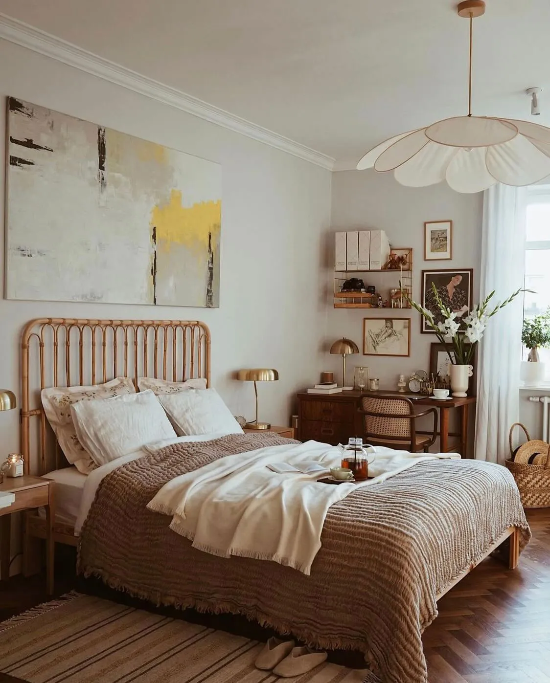 Intérieur lumineux d'appartement en Pologne inspiré par les motifs scandinaves - Gallery image 15