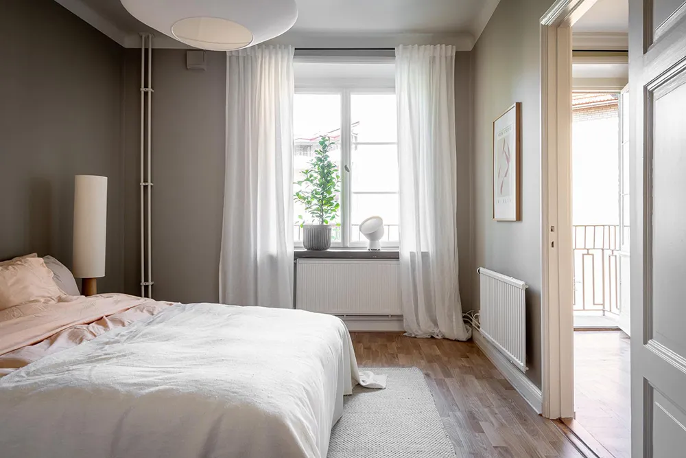 Couleurs d'automne dans le design d'un appartement scandinave (69 m²) - Gallery image 13